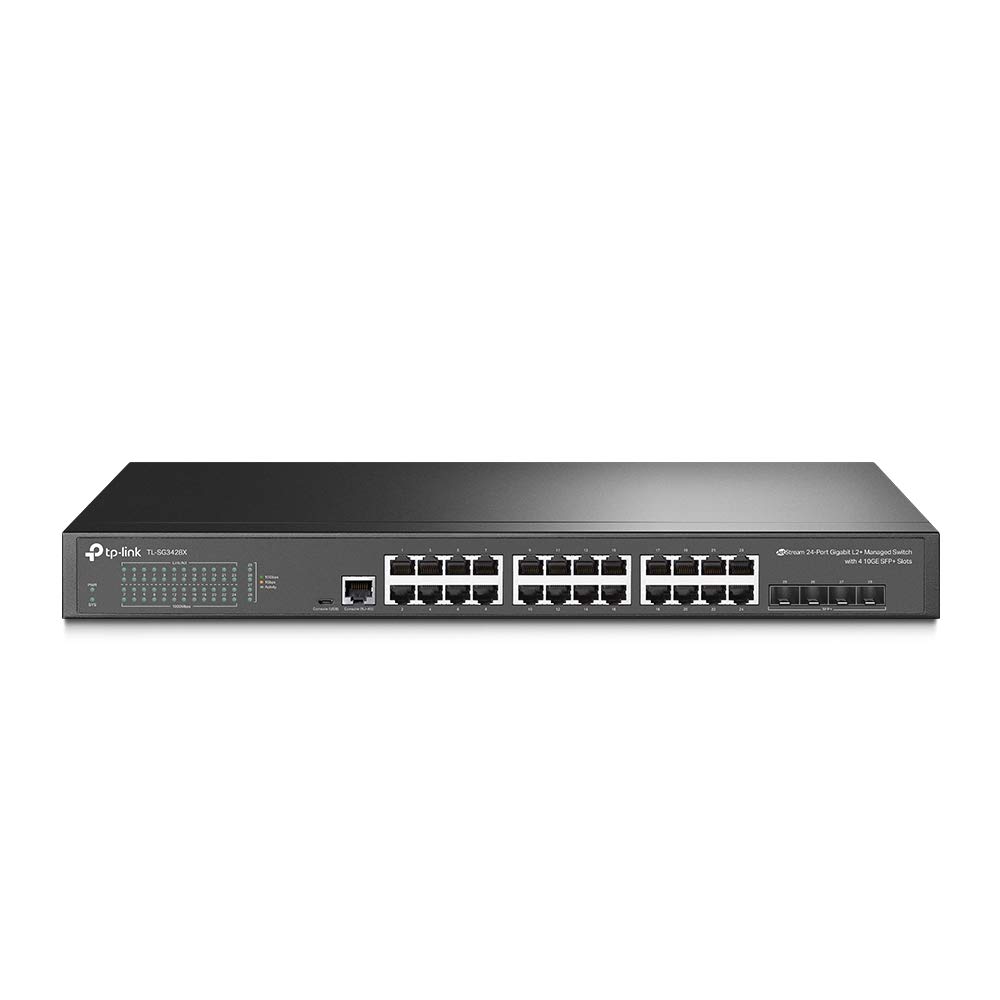 TP-Link 16 Port Gigabit Ethernet Network Switch, Desktop/ Wall-Mount, Fanless, Sturdy Metal w/ Shielded Ports, Traffic Optimization, Unmanaged, Limited Lifetime Protection (TL-SG116) Black Pack of 2