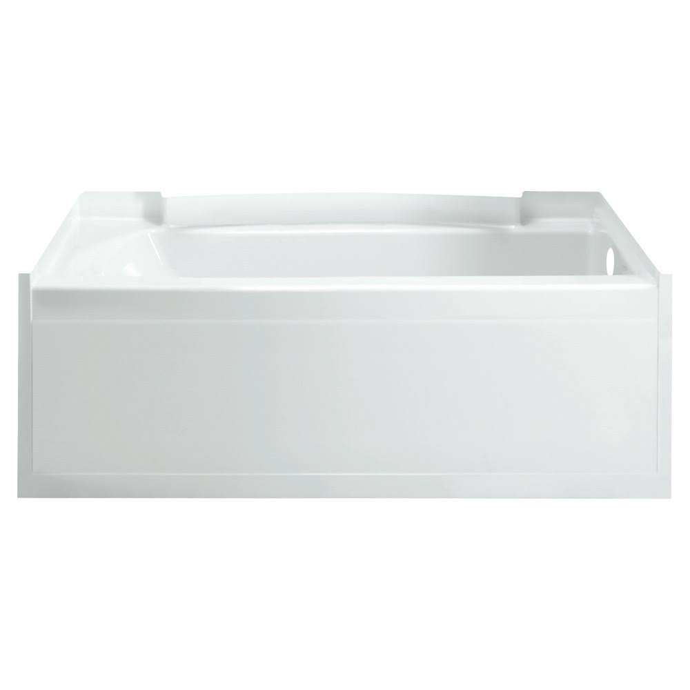 Sterling 71151120-0 Accord 5-Feet Right Drain Soaking Tub, White
