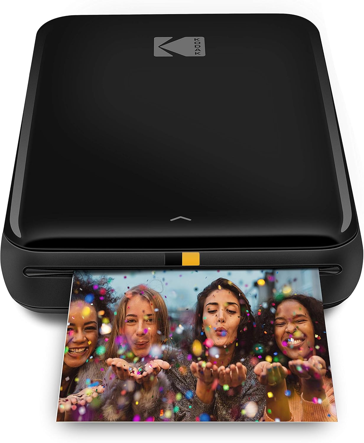KODAK Step Wireless Mobile Photo Mini Printer (Black) Compatible w/ iOS & Android, NFC & Bluetooth Devices