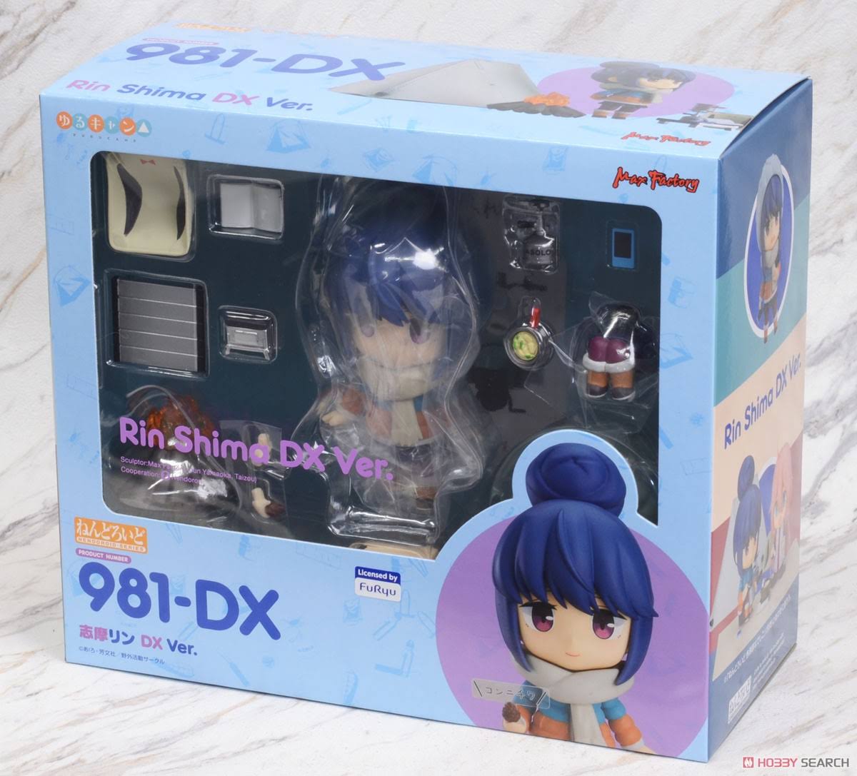 Nendoroid Laid-Back Camp Rin Shima DX Ver.