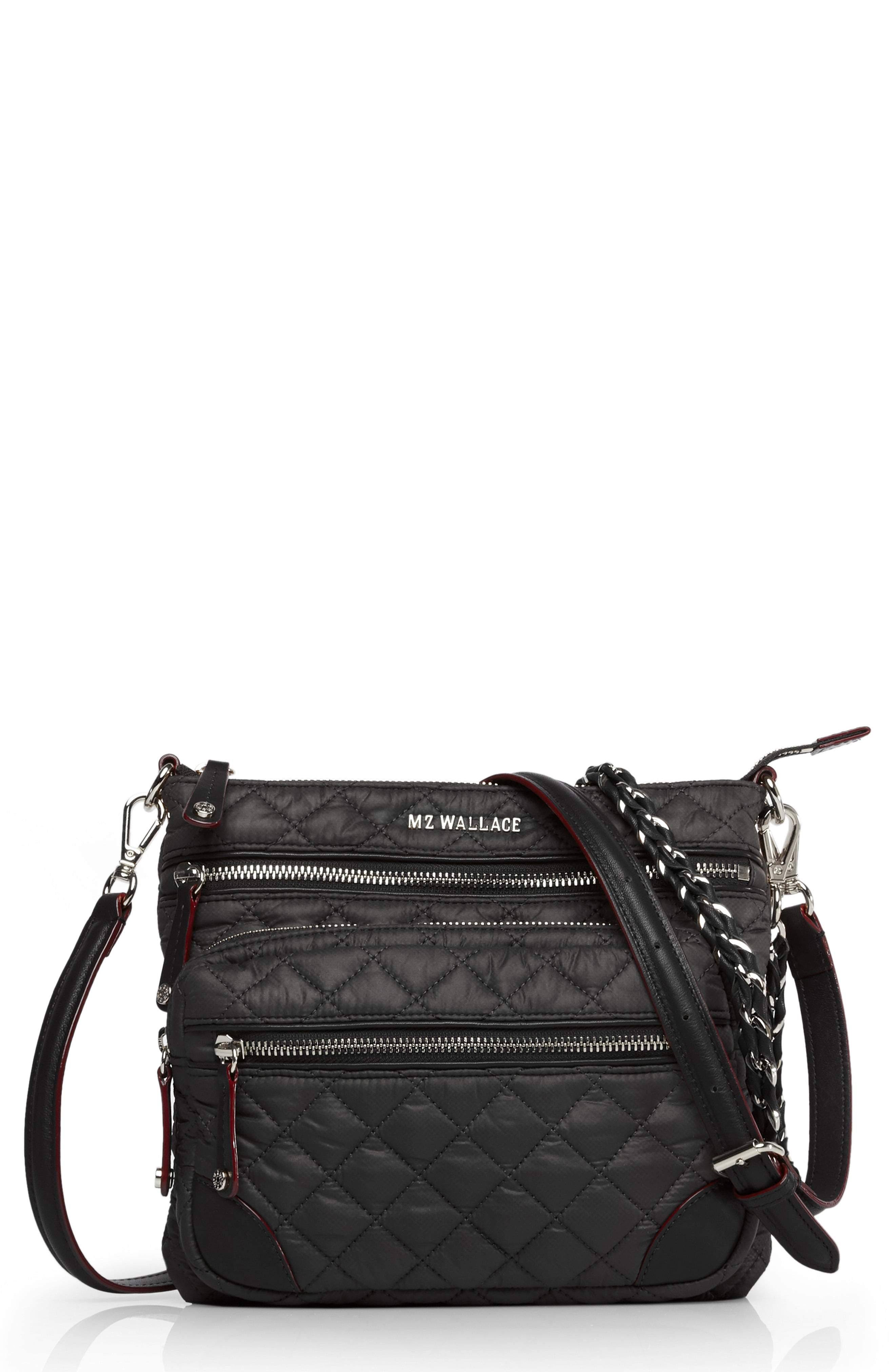 MZ Wallace Downtown Crosby Crossbody- Black