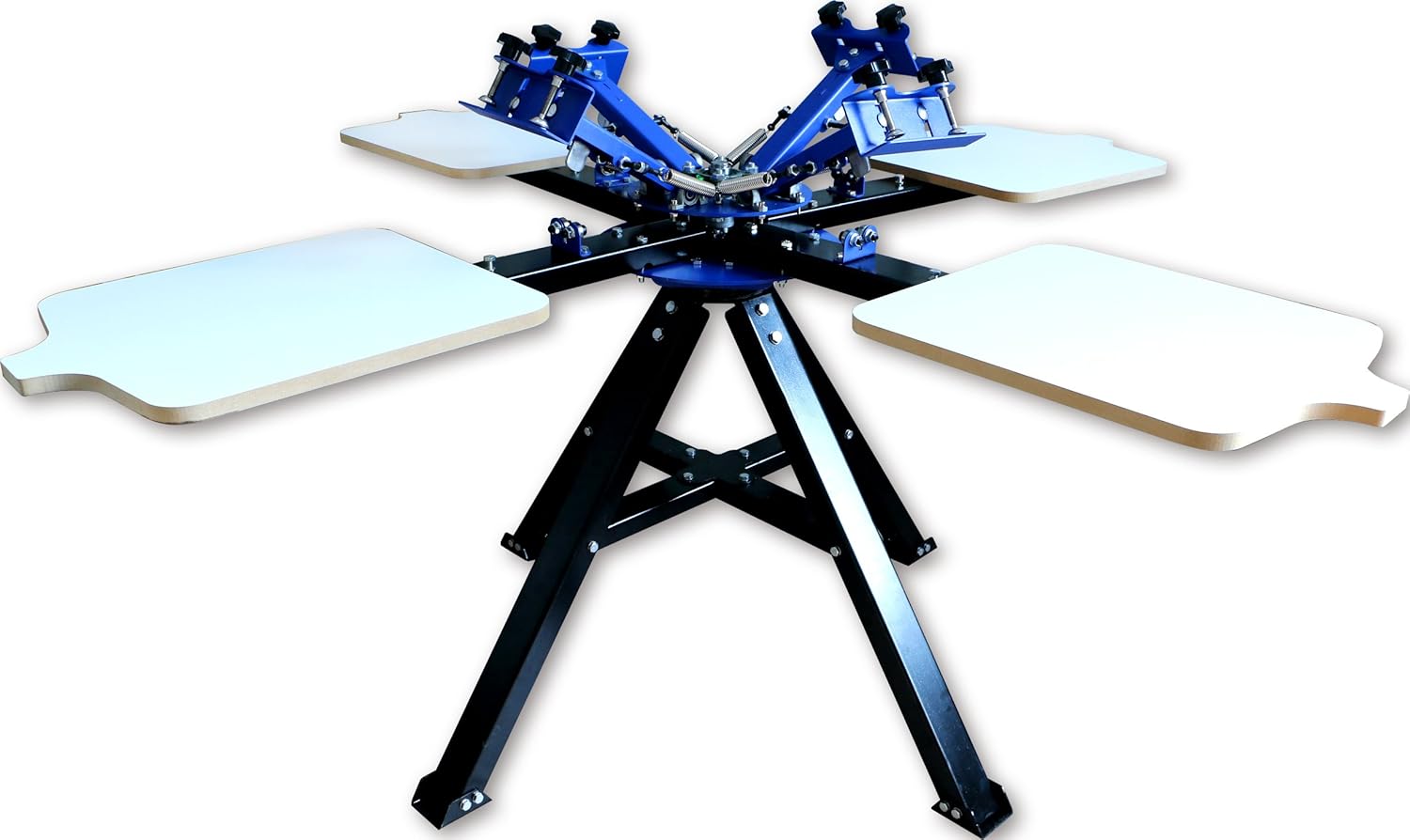 Techtongda 6 Color 6 Station Silk Screen Printing Press Machine Screen Printer Heavy Duty DIY