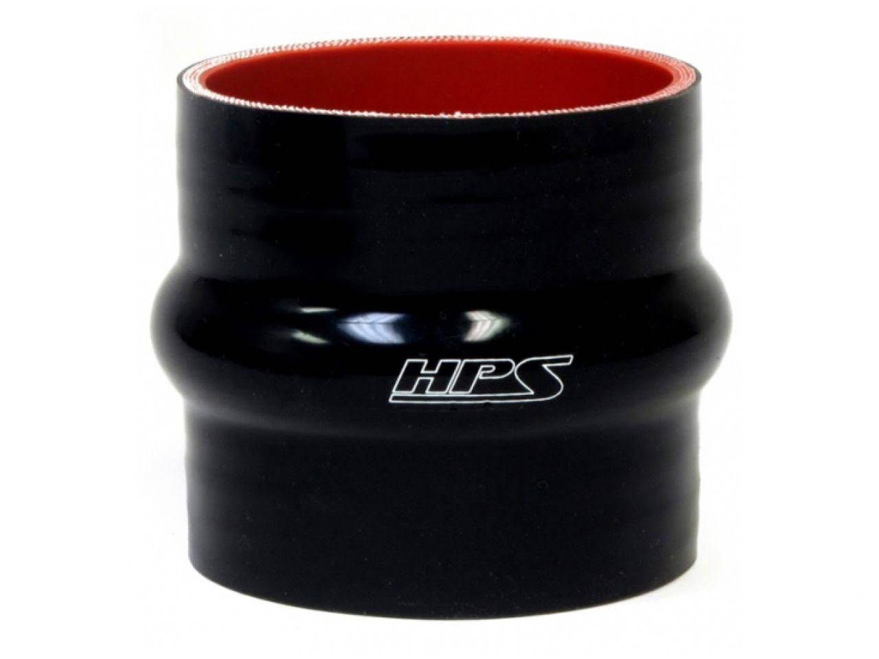 HPS 6x22 ID x 6x22 Long 6-Ply Silicone Hump Coupler Hose Black HTSHC-600-L6-BLK