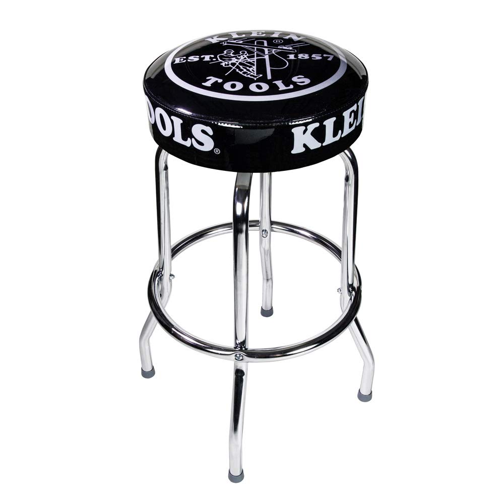 Klein Tools MBD00111 Black Swivel Seat Counter Stool