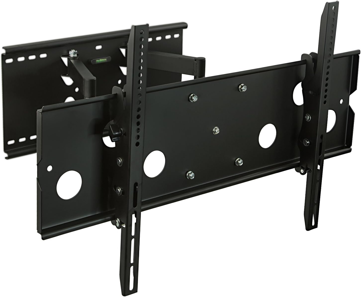Mount-It! Heavy-Duty TV Wall Mount Bracket with Full Motion Articulating Dual Arms Swivel Corner Bracket for 42 to 70 inch Screen LCD OLED Plasma 4K Flat Panels, 220 Lbs Capacity Pack of 2