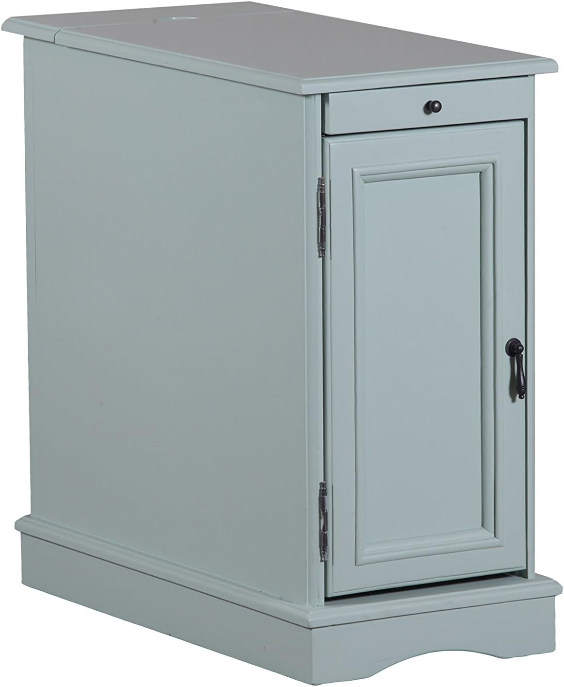 Powell Furniture Butler Accent Table, Aqua, Small