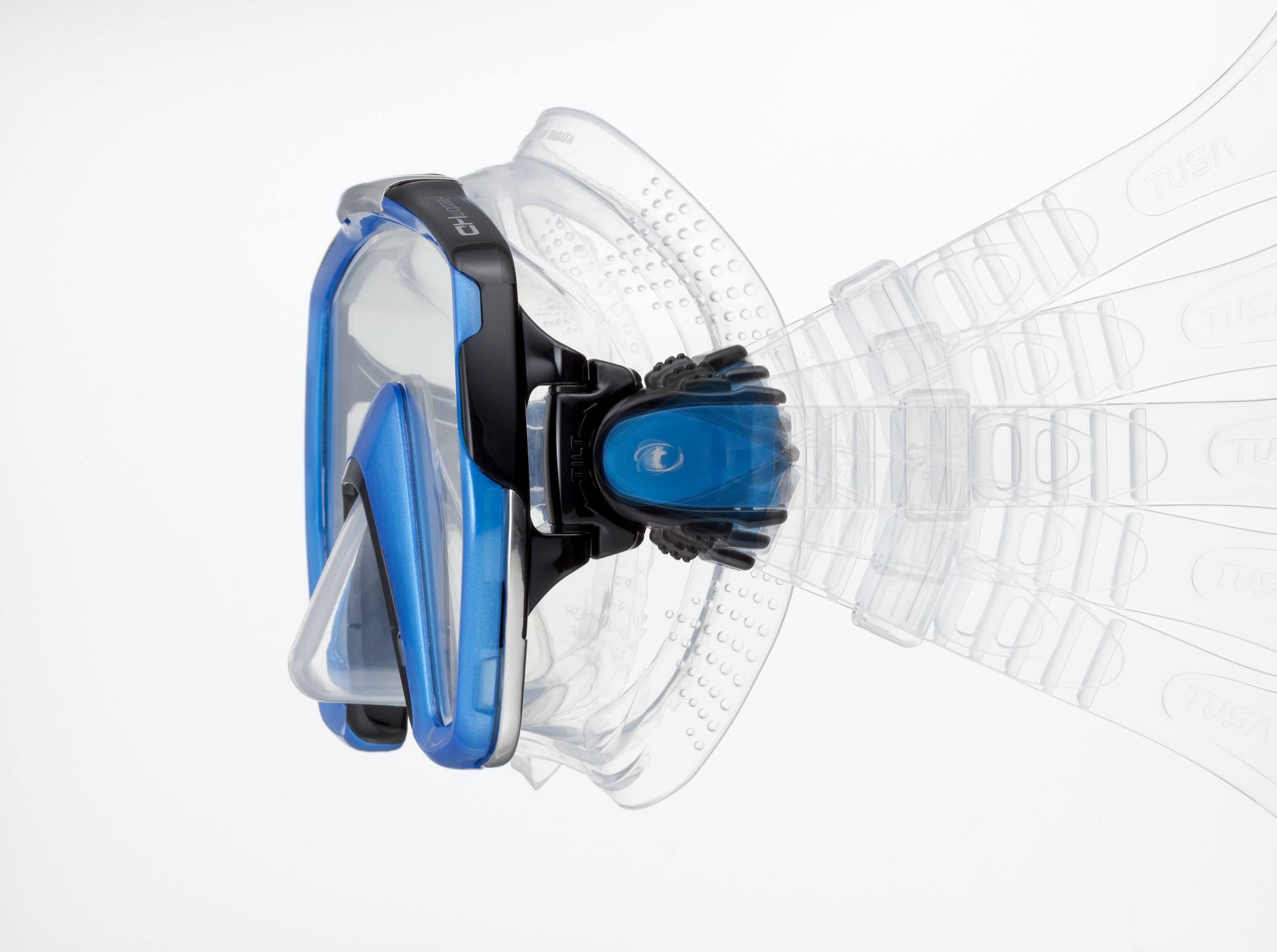 Tusa Freedom HD Mask -Black/Orange