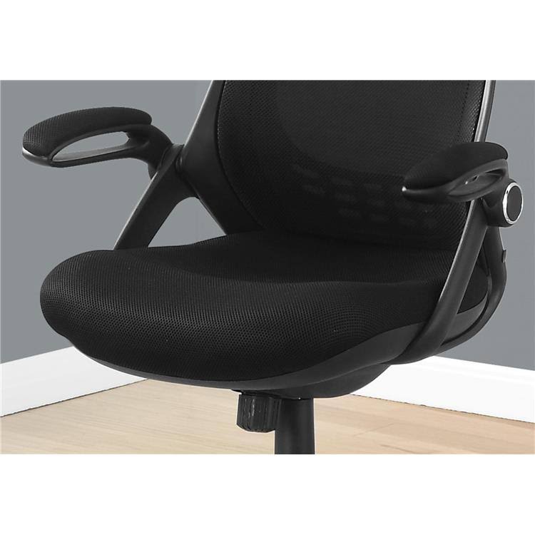 Monarch Adjustable High Back Office Chair in Black