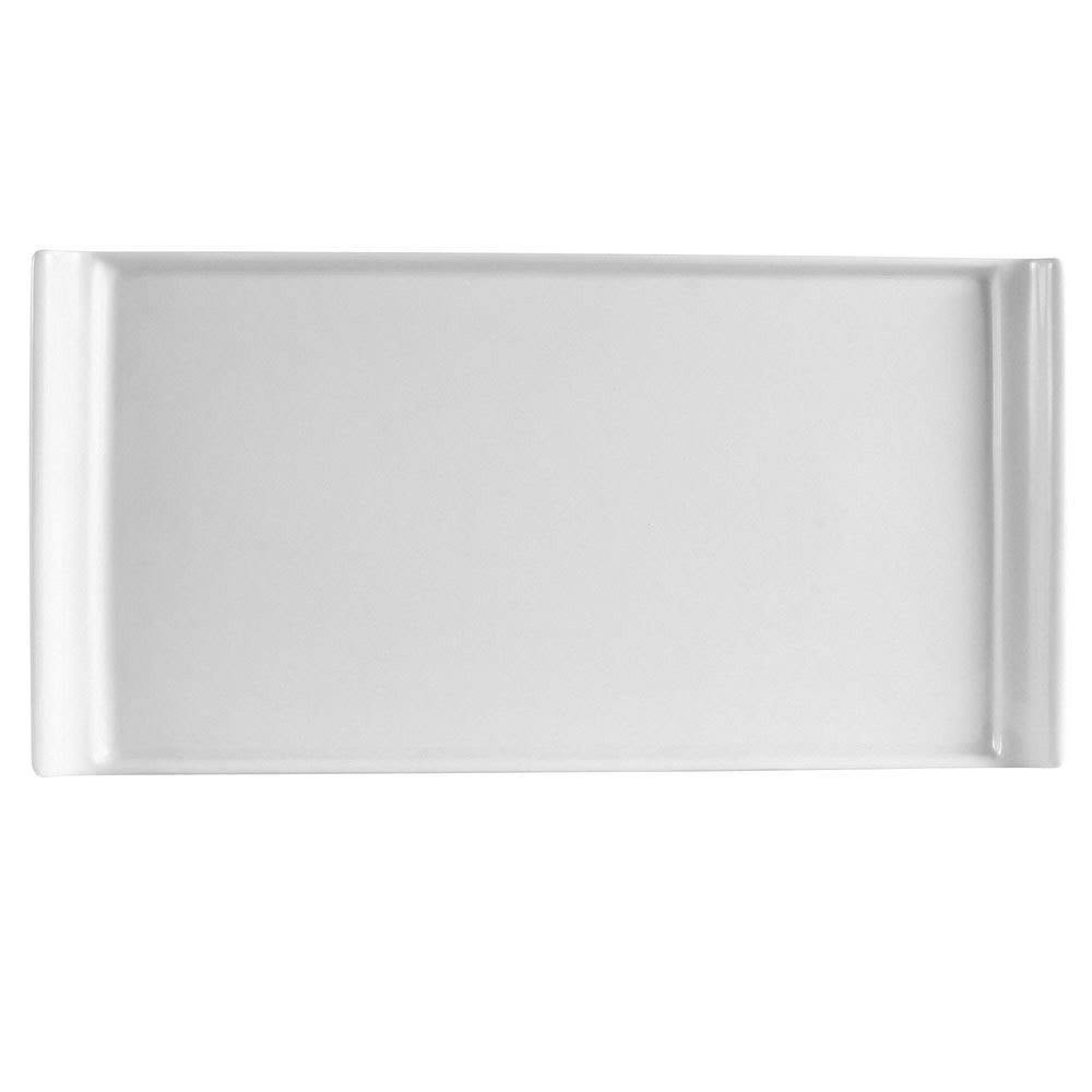 CAC China DYN-14 Dynasty Rectangular Platter 13in. x 6-1/2in. - 1 doz