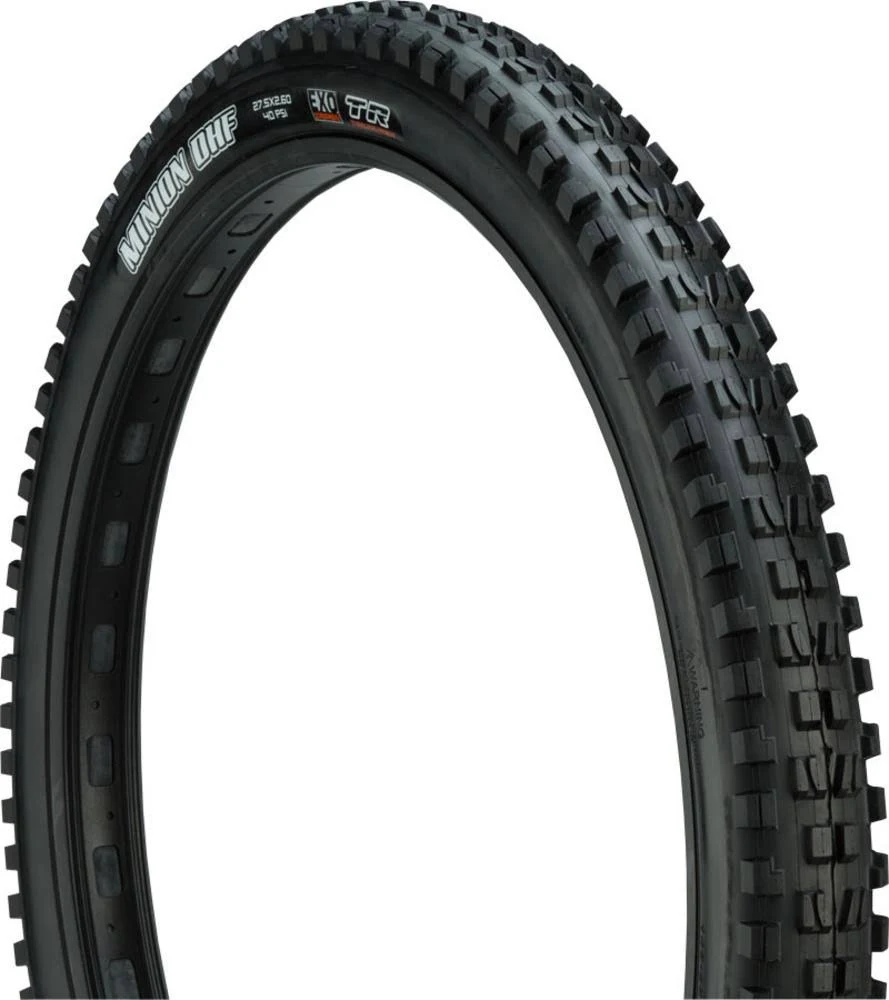 Maxxis Minion DHF Exo TR Tire, Black
