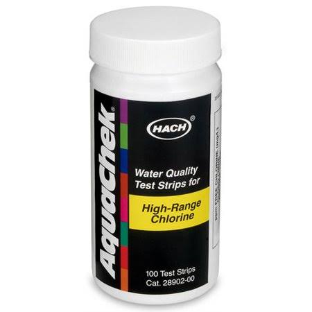 Hach 2890200 AquaChek Free Chlorine Test Strips