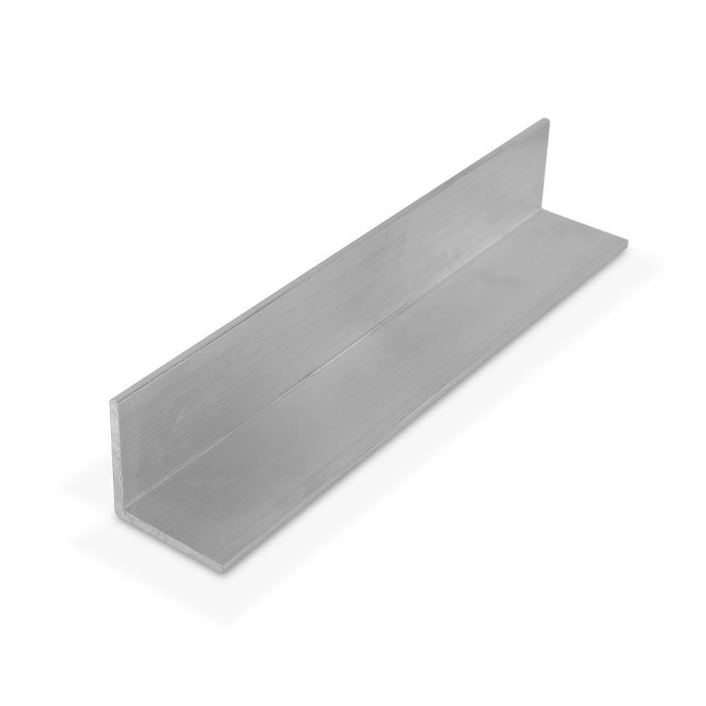 Outwater Plastics Alu1569-18-M Mill Finish 1-1/2 inchx1-1/2 inchx1/8 inch Aluminum Angle MOULDING 36 inch Lengths (Pack of 4)