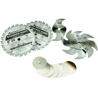 Avanti Pro 8 in. x 24-Tooth Stacked Dado Saw Blade Set Circular Quality Durable