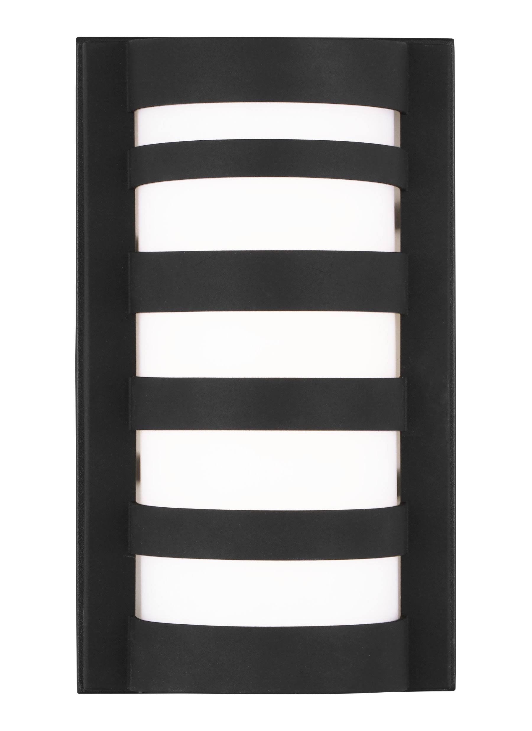 Generation Lighting - 8543193S-12 - LED Outdoor Wall Lantern - Rebay - Black