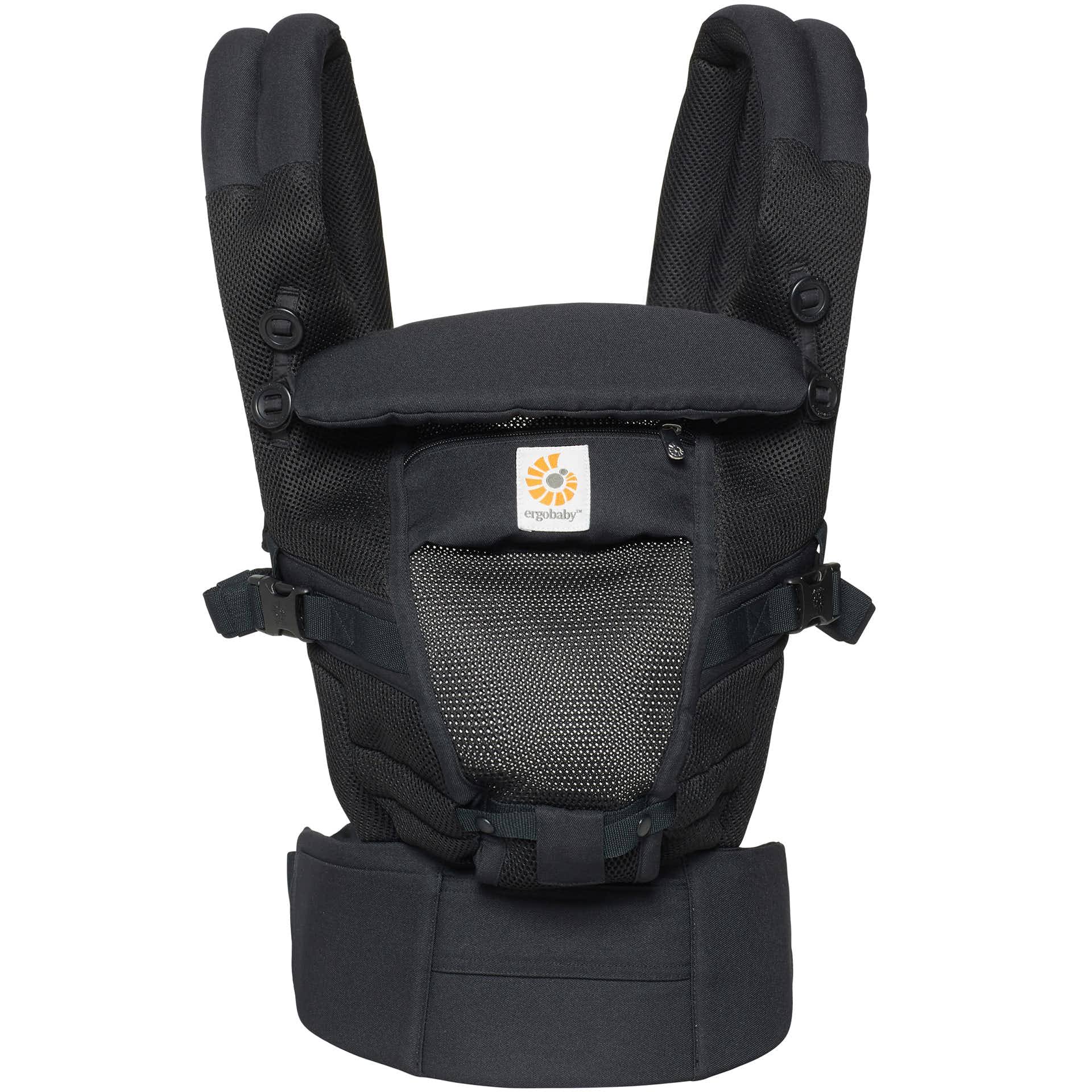 Ergobaby Adapt Baby Carrier Cool Air Mesh, Onyx Black