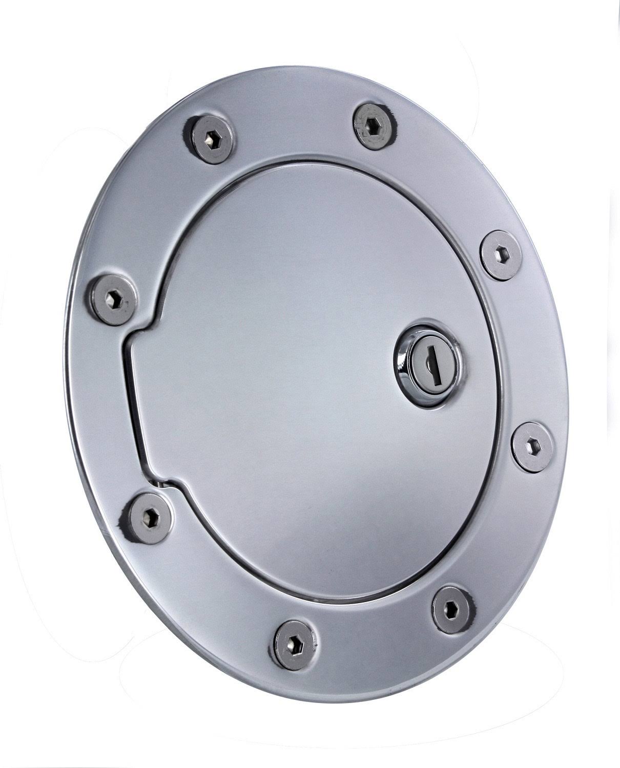 All Sales 6050L Race Style Billet Fuel Door