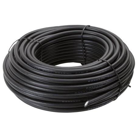 Amertac Vq3100neb Zenith Cable Coax RG6 No Ends 100 Foot Black