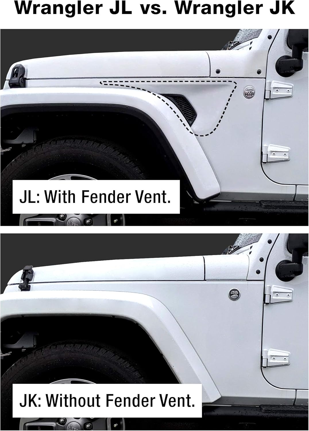 Tyger Auto TG-TR8J88818 Tire Carrier Kit Compatible with 2018-2022 Jeep Wrangler JL (Incl. 21-22 4xe, not for JK) Textured Black for up to 37inch Spare Tire