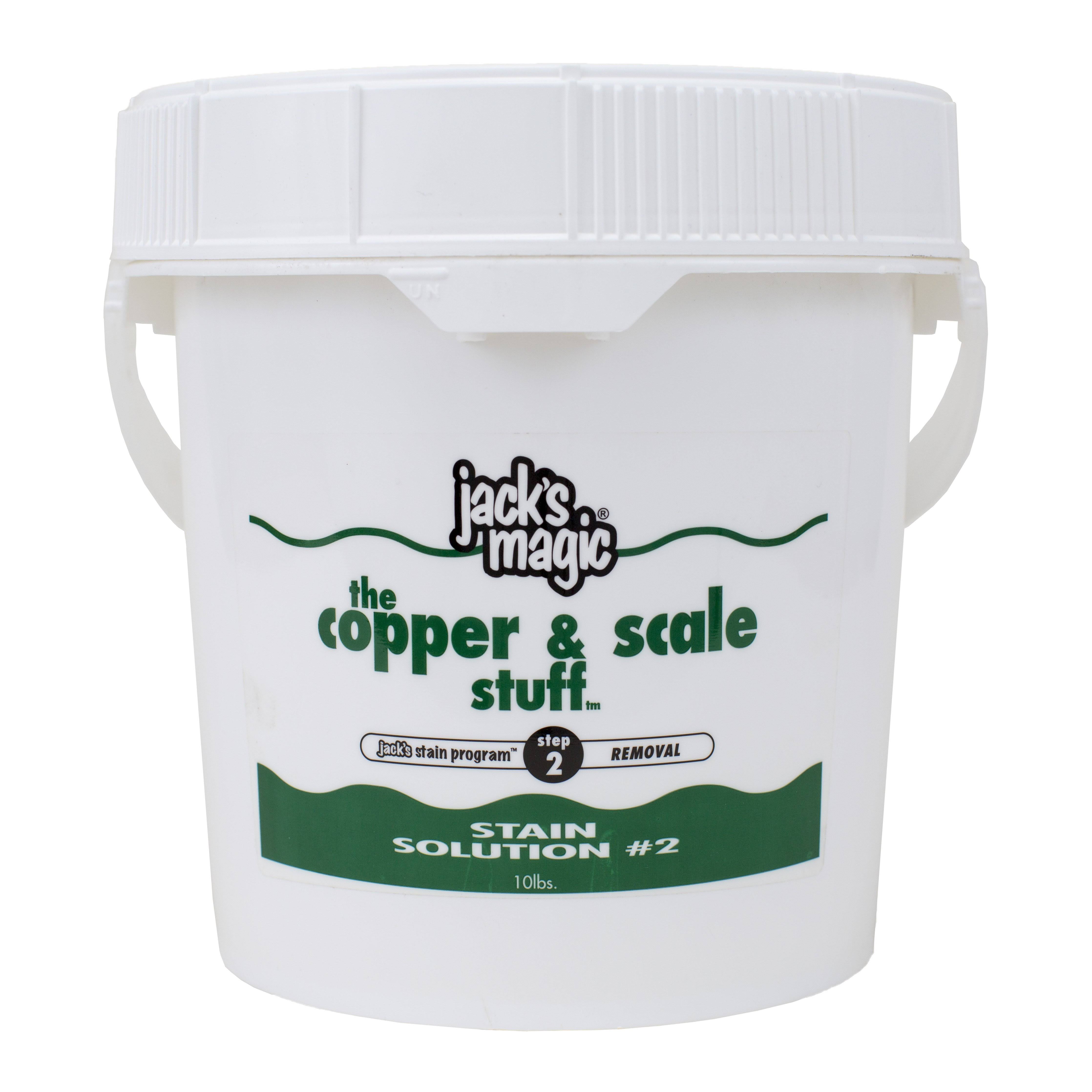 Jacks Magic Stain Solution #2 The Copper u0026 Scale Stuff - 10 lb