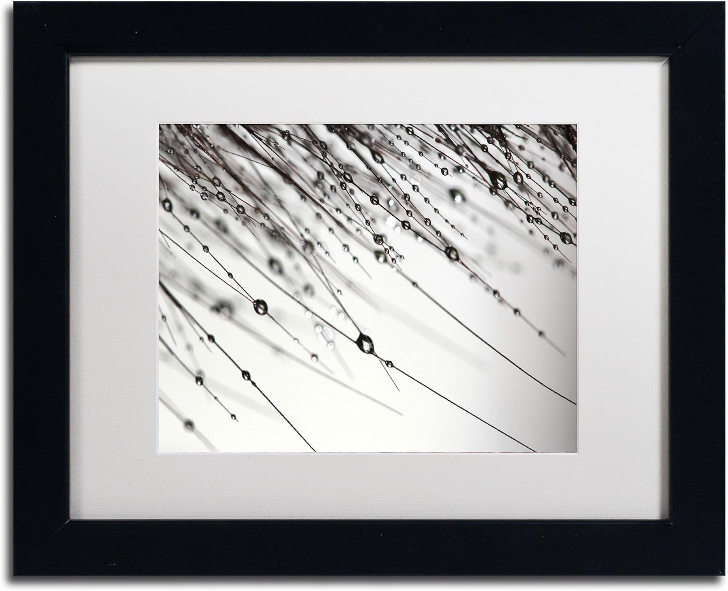 Her Wishes Artwork Beata Czyzowska Young in White Matte and Black Frame, 11 by 14-Inch Pack of 2