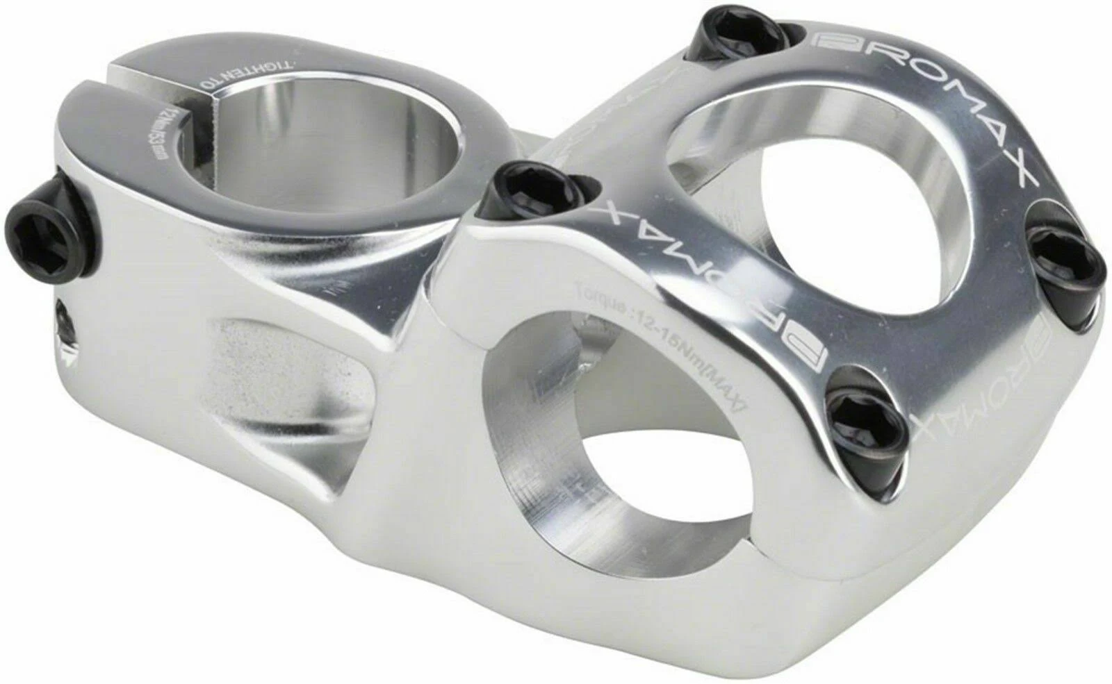 Promax Impact 53mm Top Load Stem for 31.8mm Bars Silver