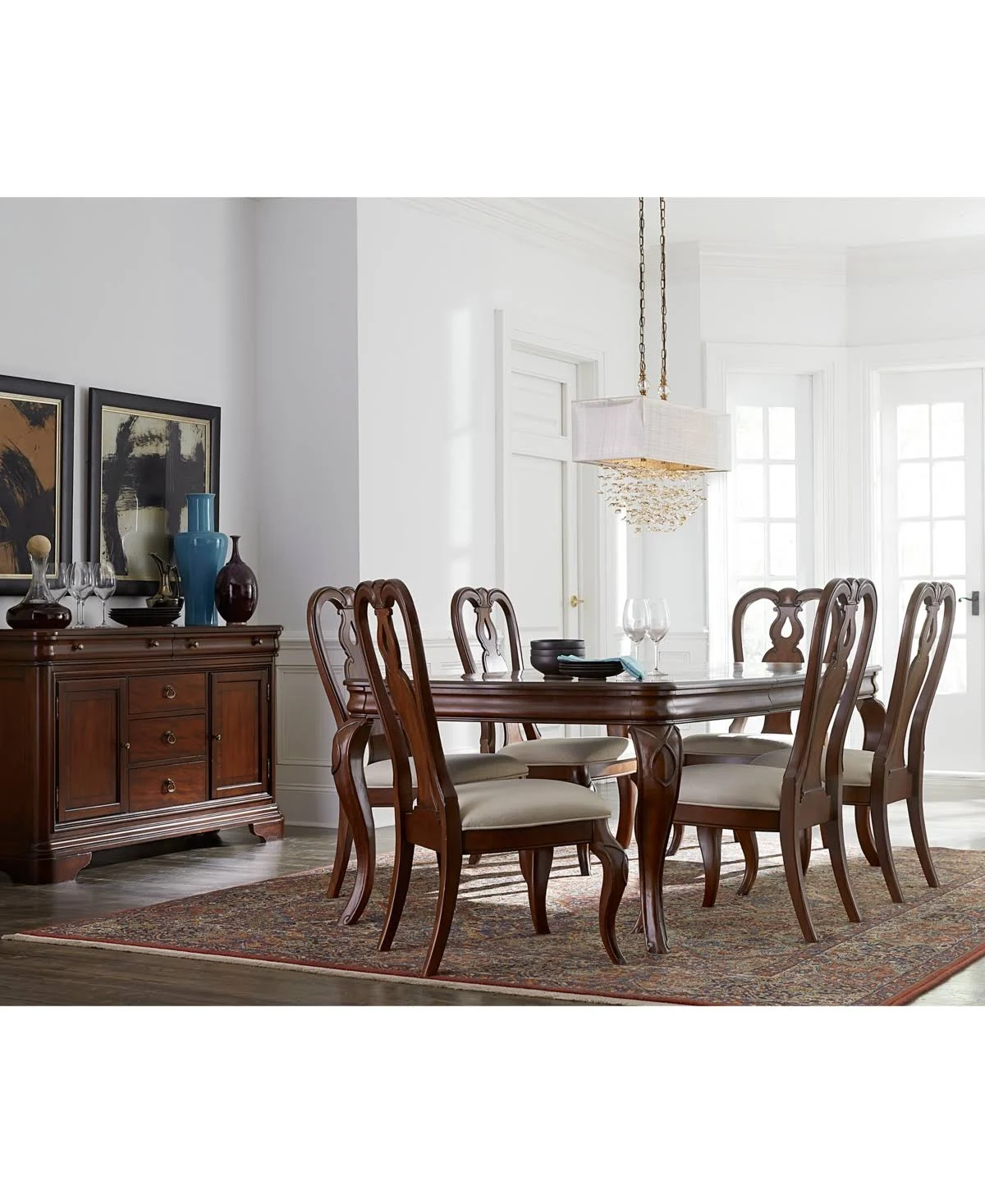 Closeout! Bordeaux Dining Chair, Queen Anne Side Chair, Created for Macy&s