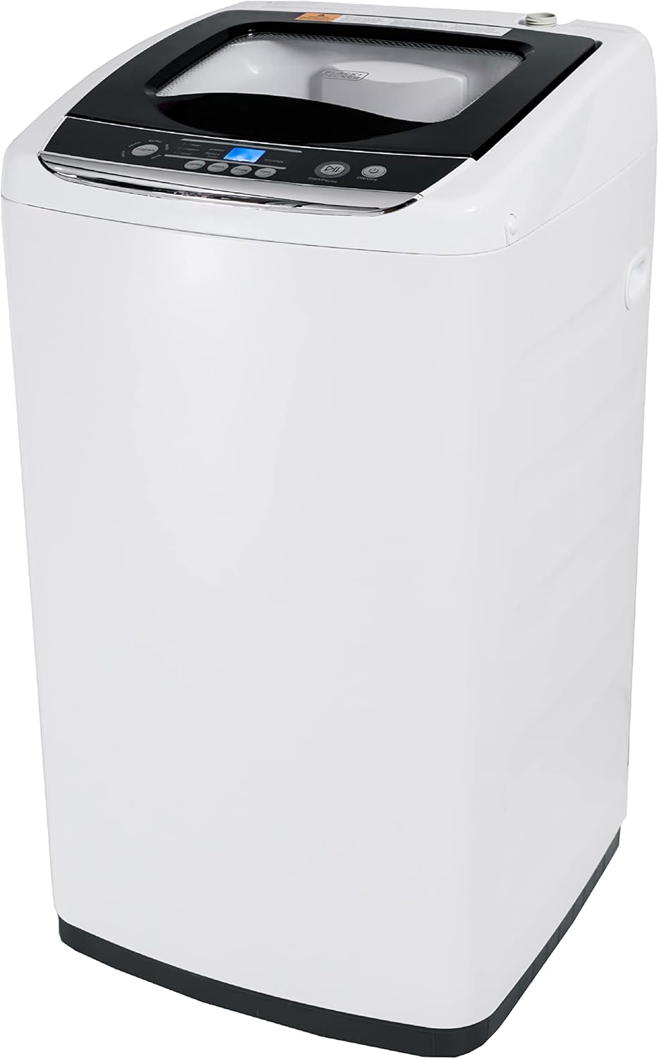 Portable Laundry Washing Machine by BLACK+DECKER, Compact Pulsator Washer for Clothes, .9 Cubic ft. Tub, White, BPWM09W