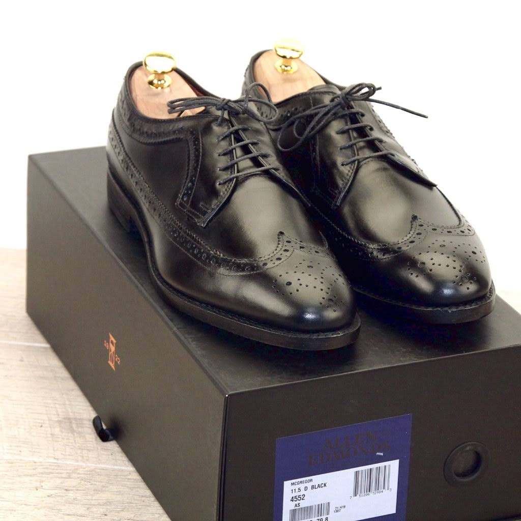Allen Edmonds McGregor Wingtips - Black
