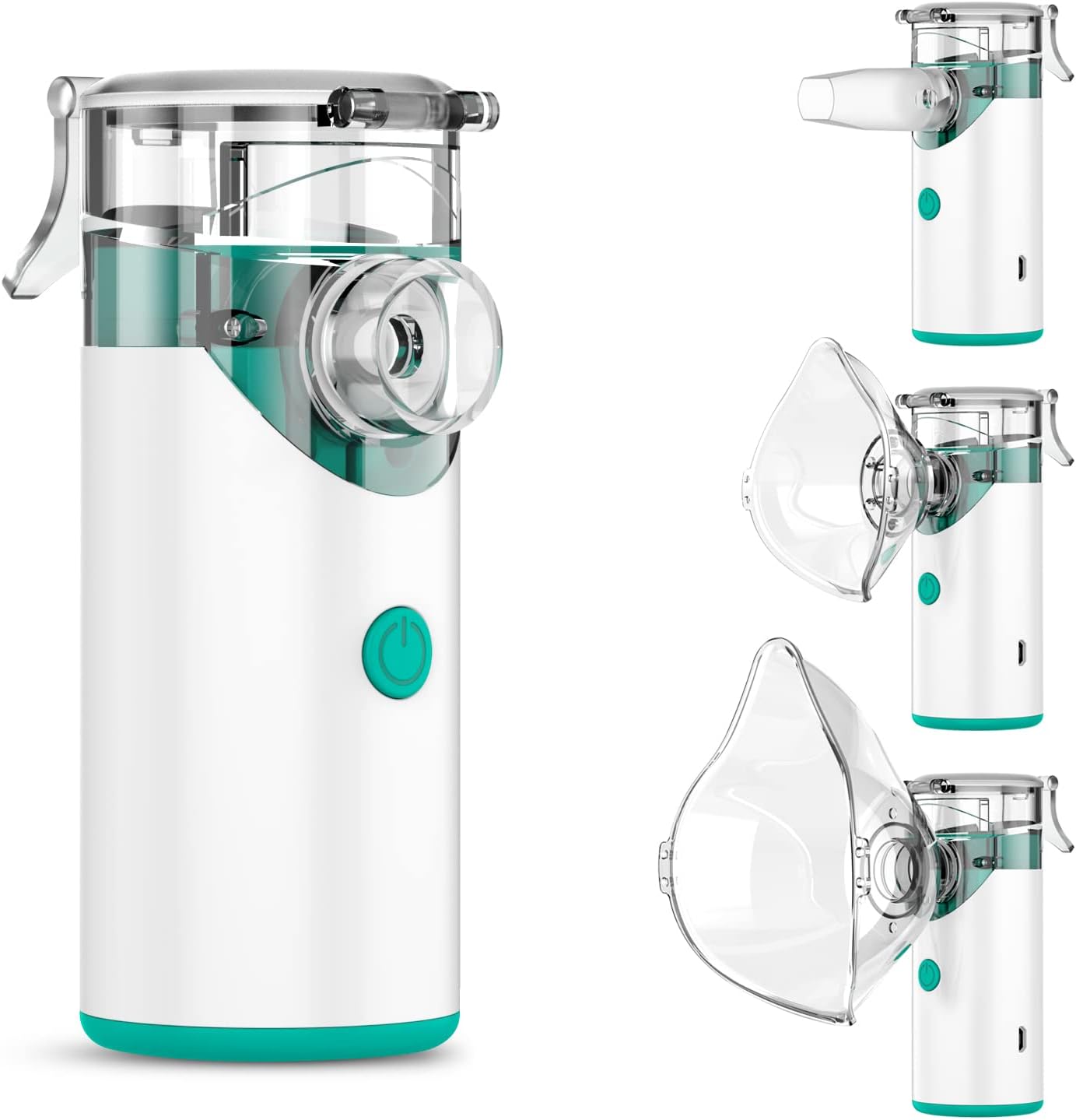 Portable Nebulizer, Nebulizer Machine, Portable Nebulizer Machine for Adults & Kids with Full Accessory, Personal Nebuliser for Breatthing Problems, for People of Any Age