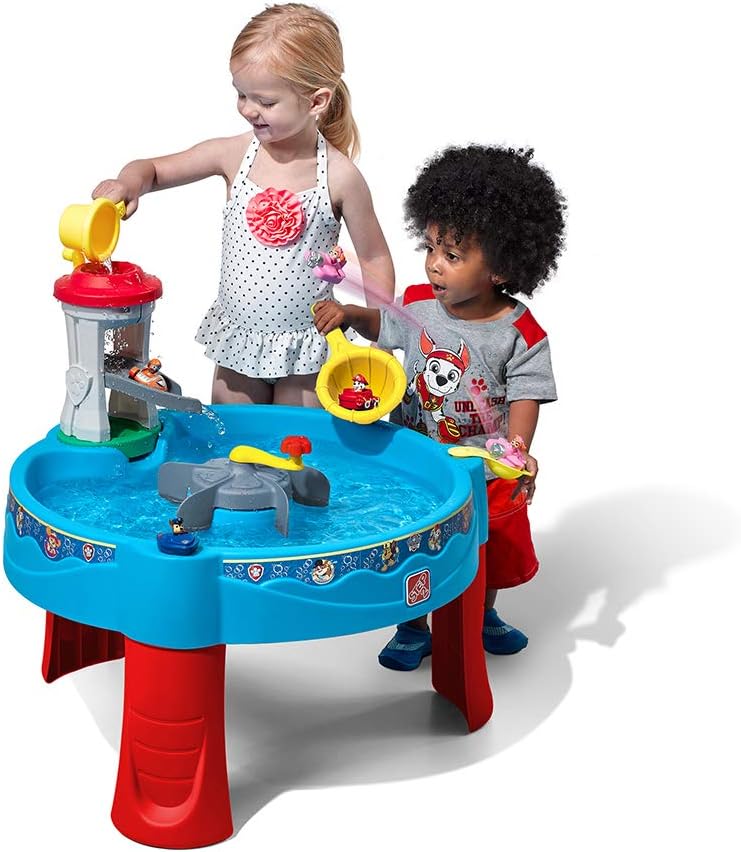 Paw Patrol Sea Patrol Water Table with Accessory Set & 4 Characters Pack of 2