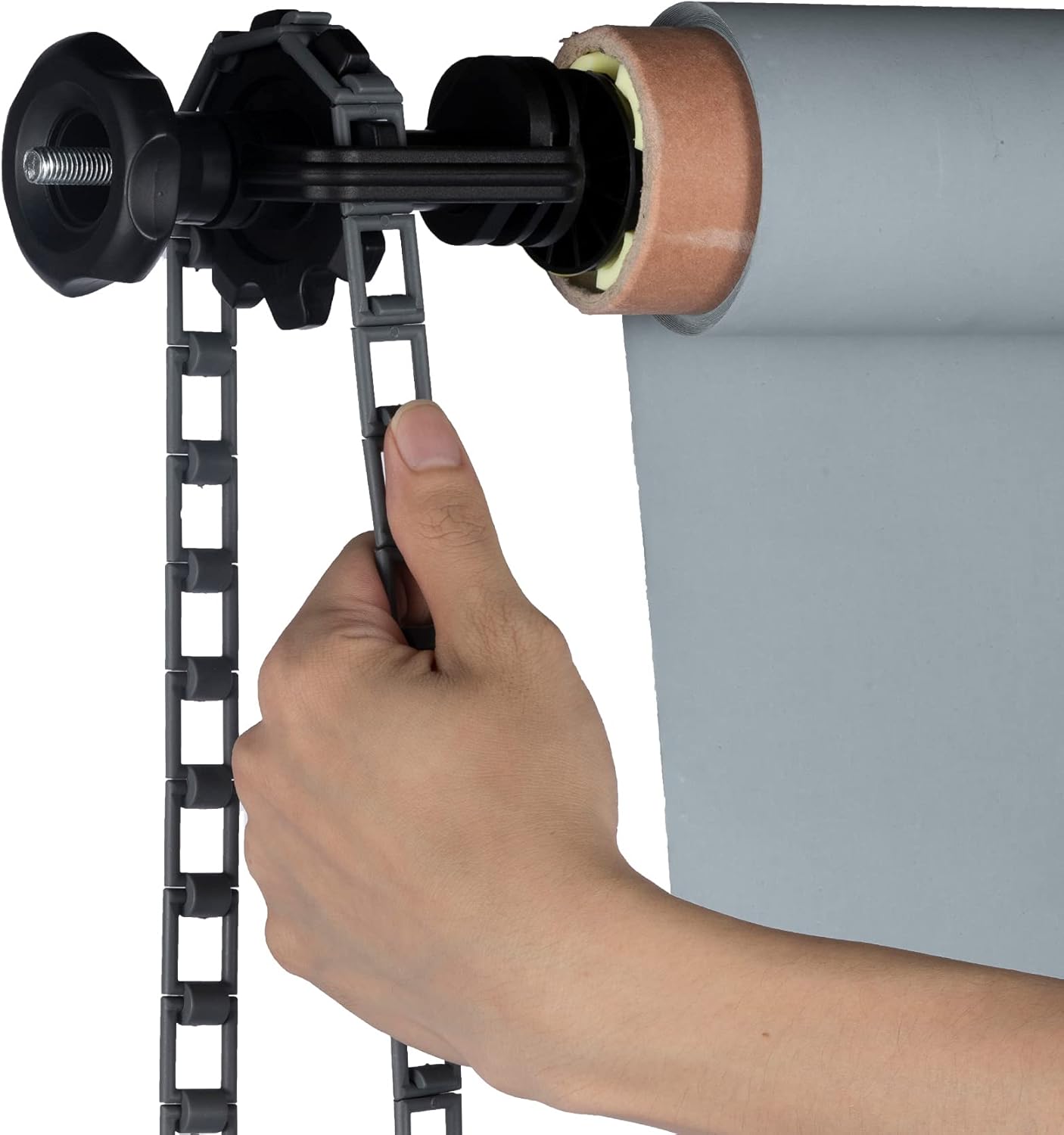 Goshoot Expand Backdrop Roller System, Photography 1 Roller Wall Mounting Manual Background Support System, Ceiling Background Holder for Video Studio Photography Pack of 2