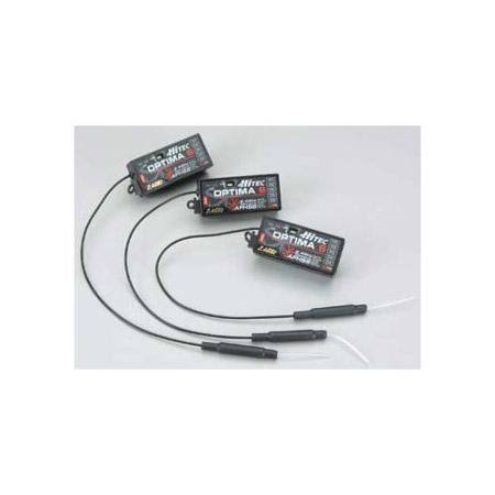 Hitec 29431 Optima 6 - 6-Channel 2.4GHz Receiver (Triple Pack)