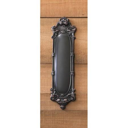 Brass Accents Victorian Push PLATE; Oil Rubbed Bronze