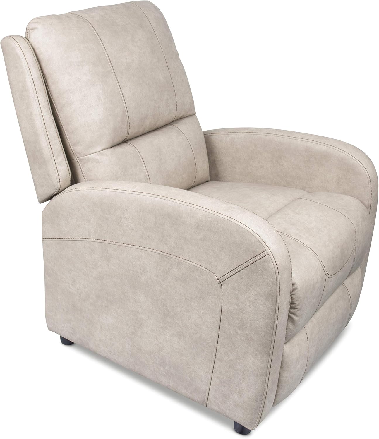 THOMAS PAYNE 380398 Grantland Doeskin Manual Pushback Recliner | Comfortable Web Suspension