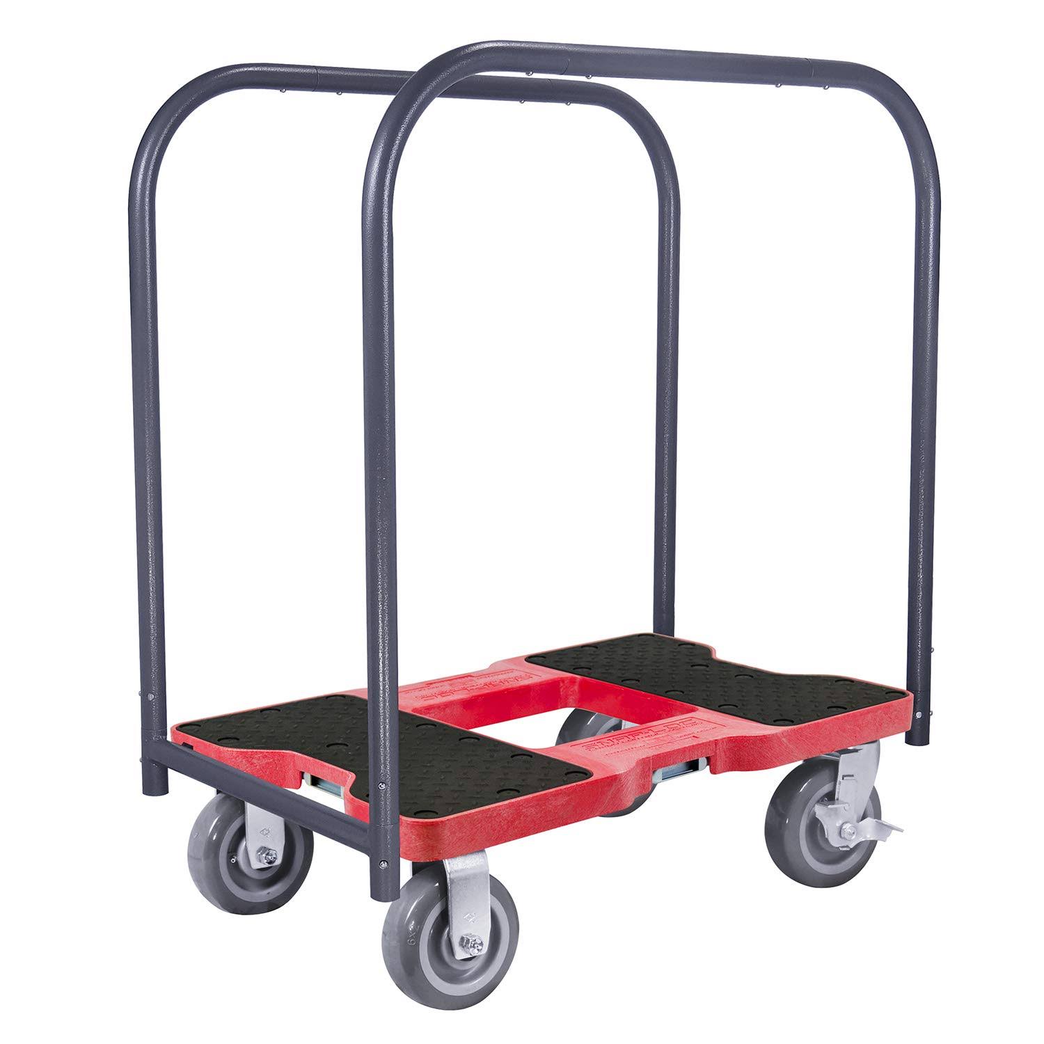 Snap-Loc 1800 lb Super-Duty Professional E-Track Panel Cart Dolly Red