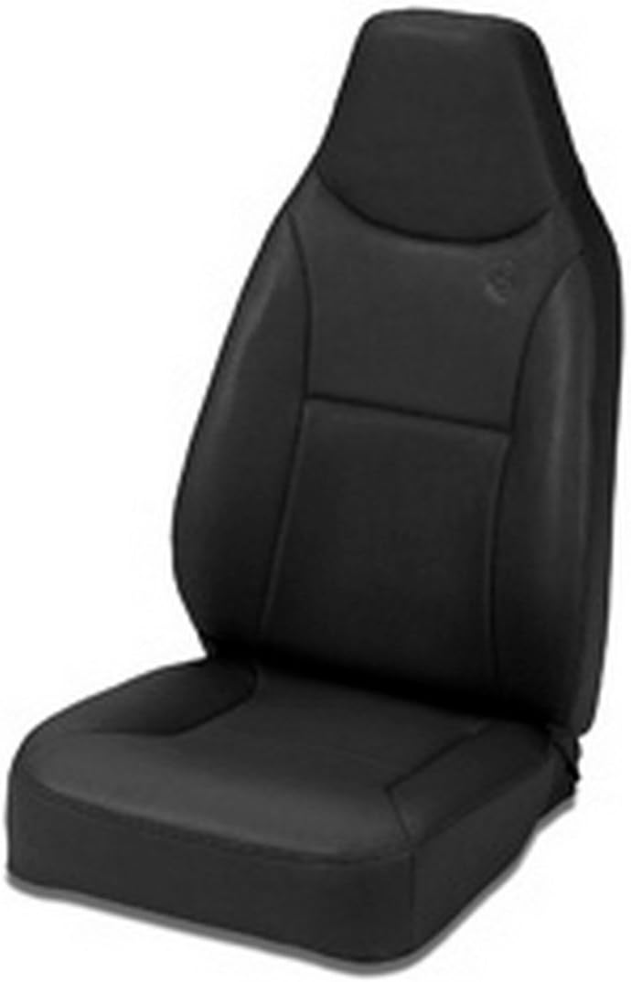 Bestop 3943601 Black Trailmax II Standard Front Seat - Jeep 1976-2006 CJ7 & Wrangler