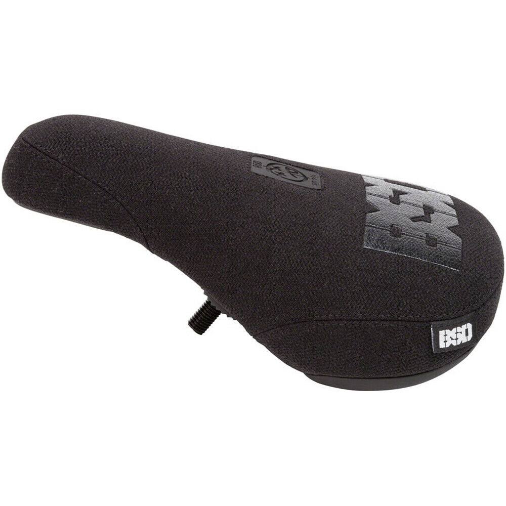 BSD Logo Fat BMX Seat - Pivotal Black