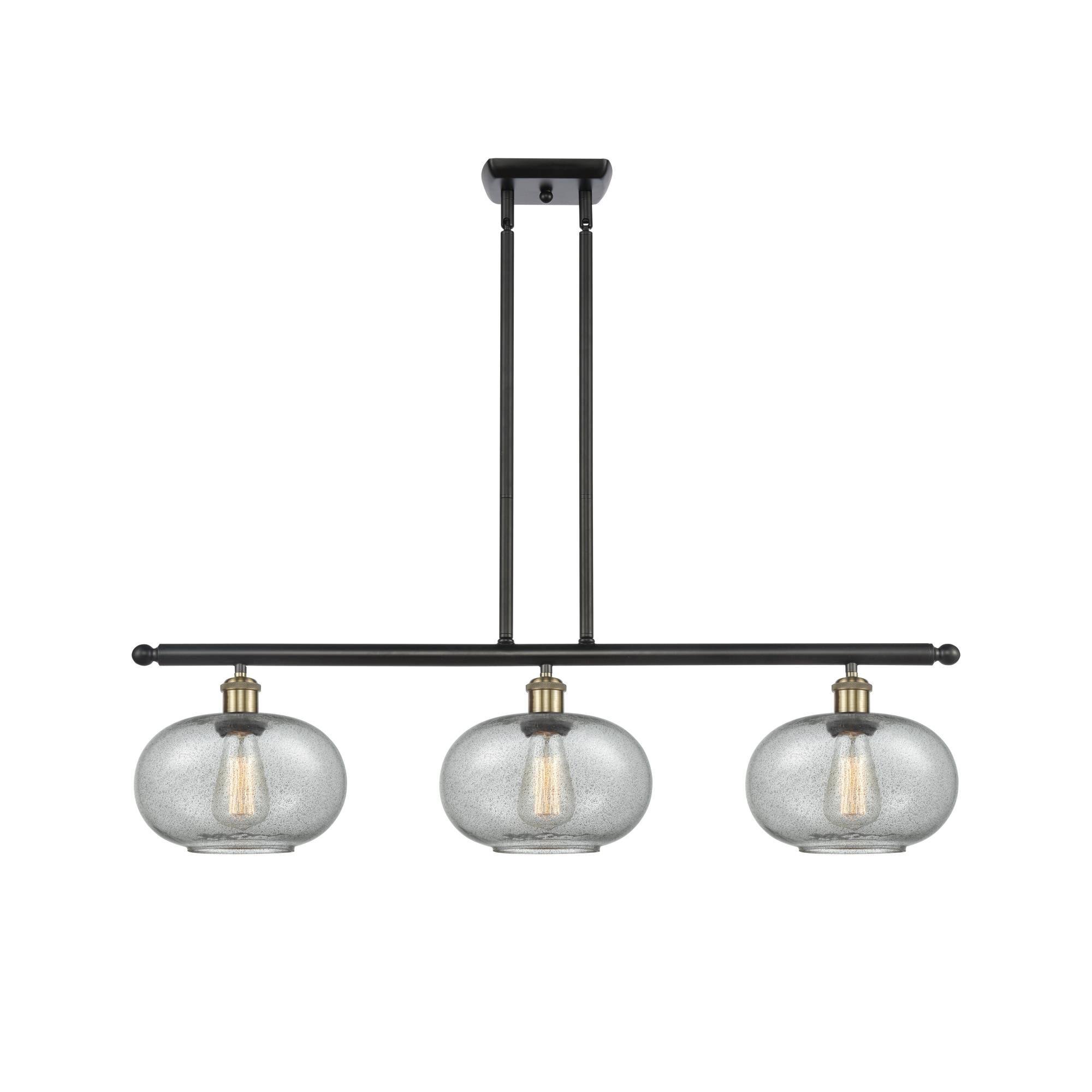Innovations Lighting 516-3I-BAB-G247 Gorham - 3 Light Island Black