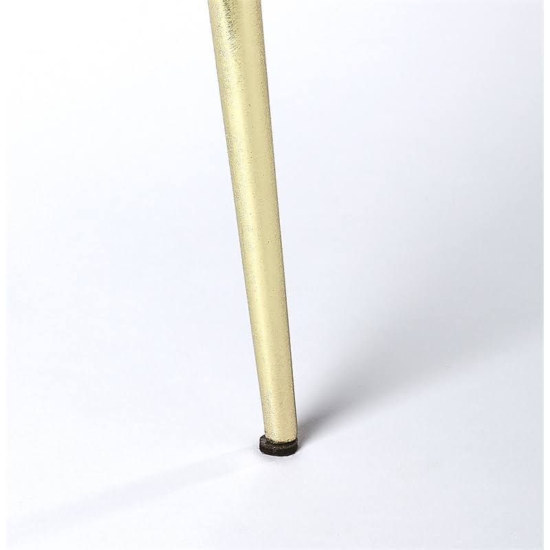 Beaumont Lane Metropolitan Living Marble and Brass Accent Table in Green - BL-4754-1969959