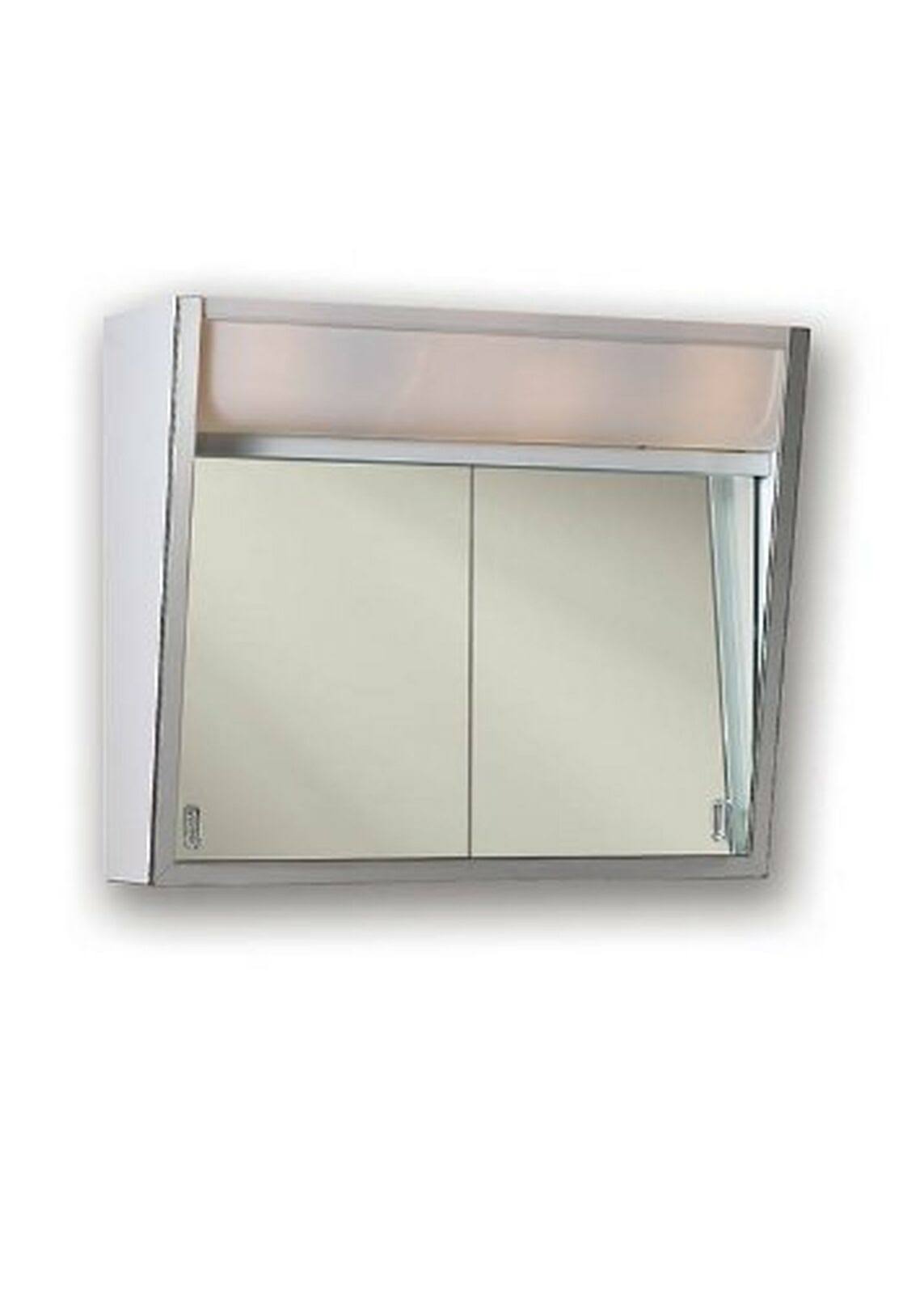 Jensen 323LP Specialty Flair Stainless Steel TRIM, White Finish-Surface Mount Mounting