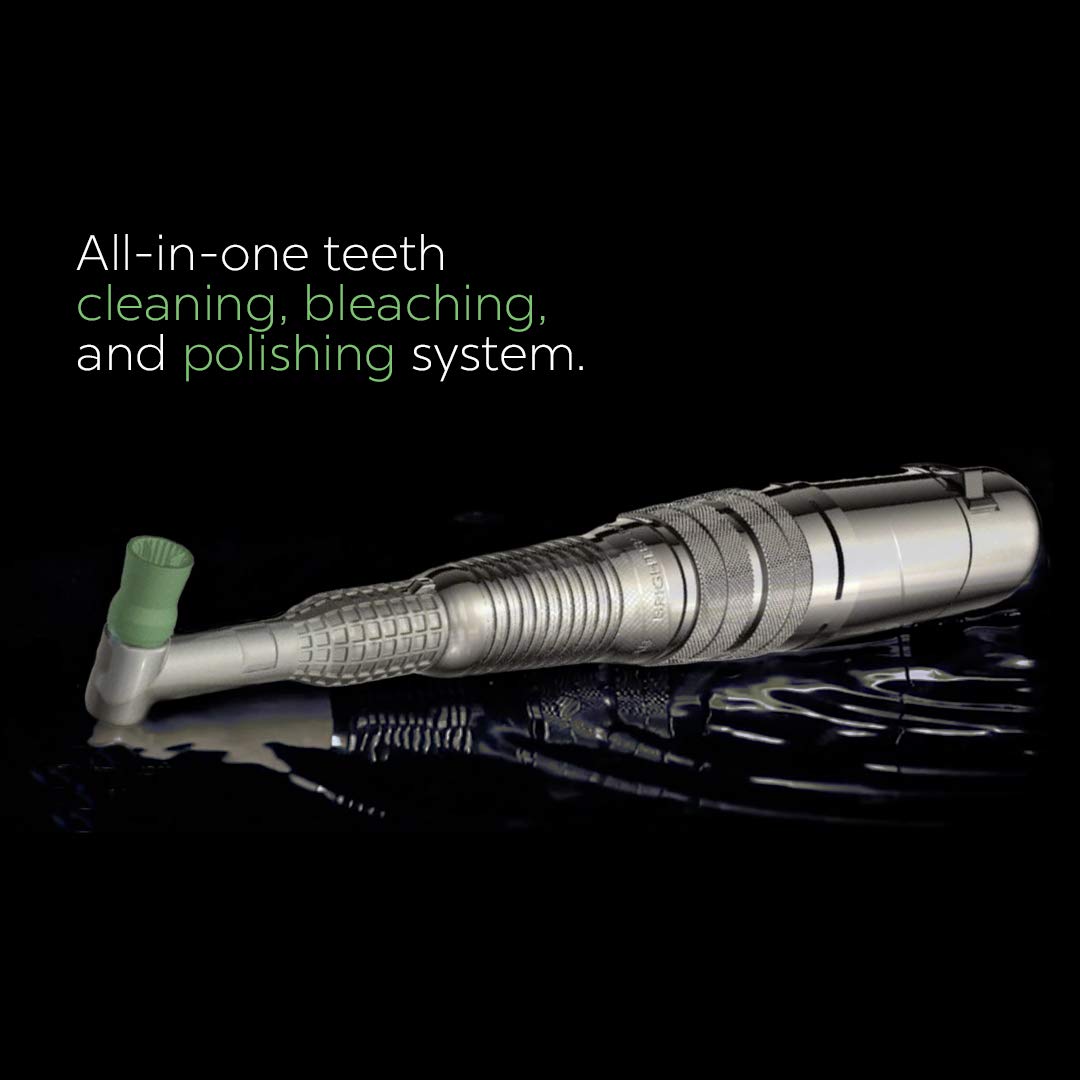 Bilistic Pro Series Dental Tooth Polisher | Professional Dental Teeth Cleaning & Bleaching Modern Electric Toothbrush Corded | Removes Buildup and Freshens Breath