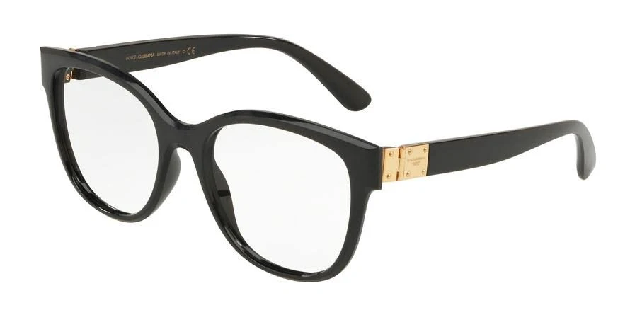 Dolce u0026 Gabbana DG5040 Eyeglasses - Black (501)