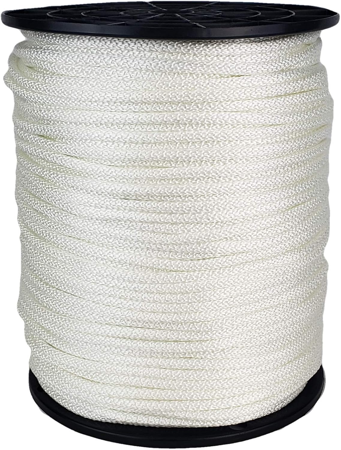 3/16 inch Nylon Rope - 500 Foot Spool - Knotrite | 100% Nylon - Solid Braid - Dyeable - Industrial Grade - High UV and Abrasion Resistance Pack of 2
