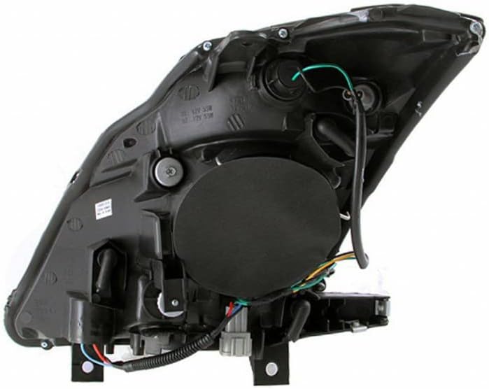 ANZO For Nissan 350Z 2003-2007 Projector Headlights w/Halo Black | 121444