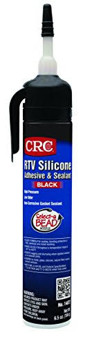 CRC 14072 RTV Silicone Sealant Black, Tube