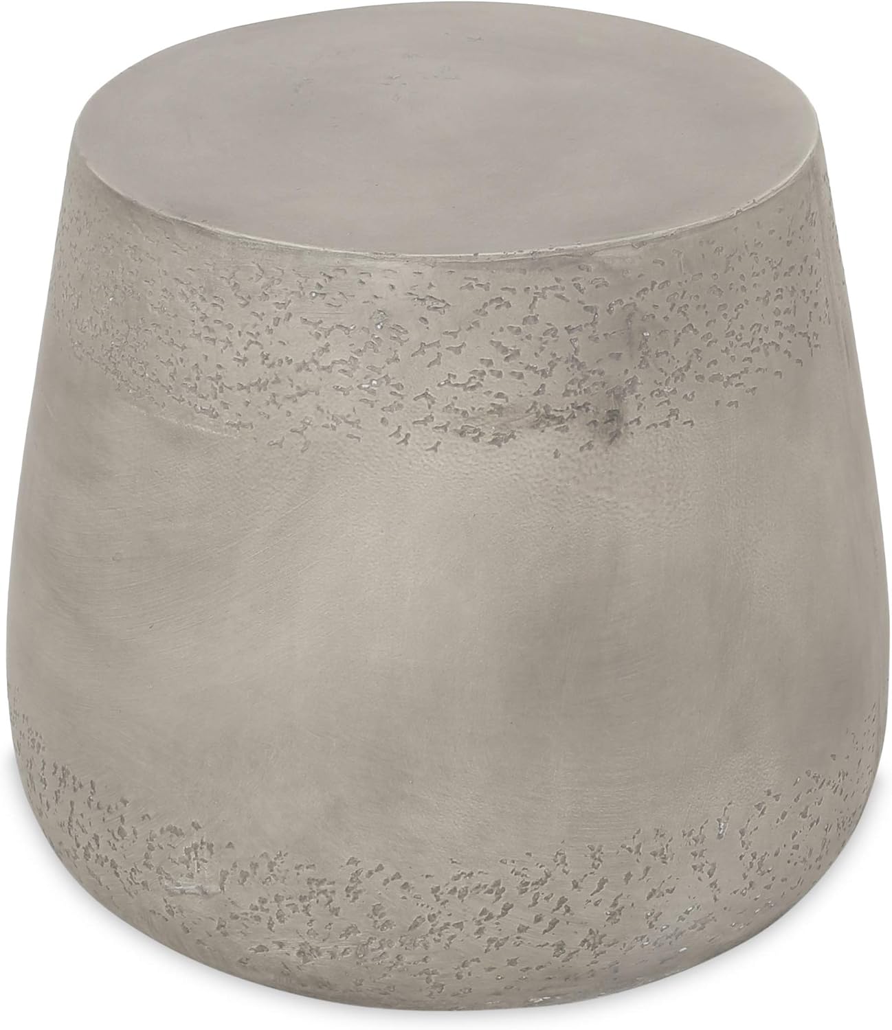 Christopher Knight Home 312765 Phoebe Outdoor Contemporary Lightweight Accent Side Table, Concrete Finish