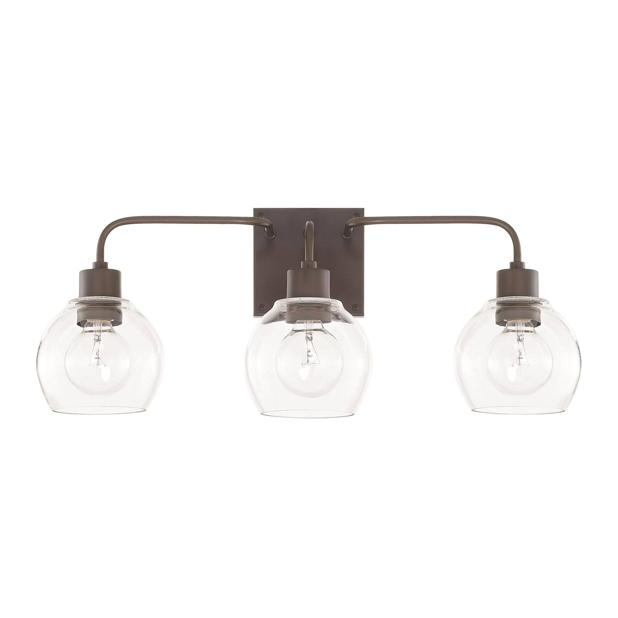 Capital Lighting 120031BZ-426 - HomePlace Tanner 3 Light Vanity, Bronze