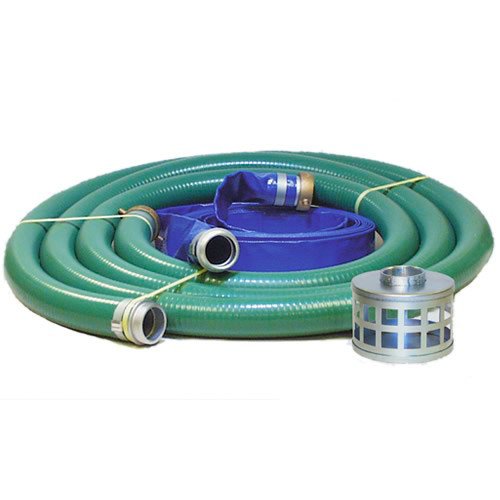 JGB Enterprises - A007-AMHOSEKIT2S Eagle Hose PVC/Aluminum Water/Trash Pump Hose Kit, 2