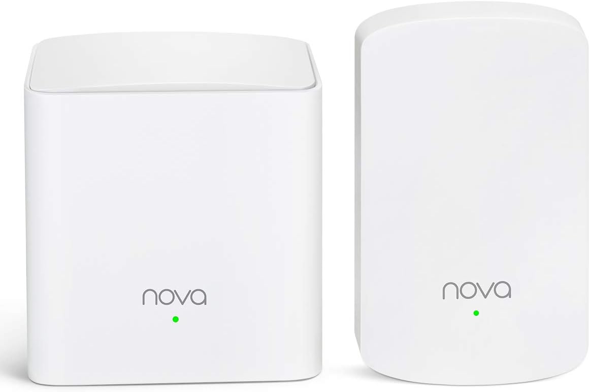 Tenda Nova Tri-band Mesh WiFi System (MW12)-Up to 6000 sq.ft. Whole Home Coverage, Replaces WiFi Router and Extender, Gigabit Mesh Router, Parental Controls, Easy setup, 3-pack