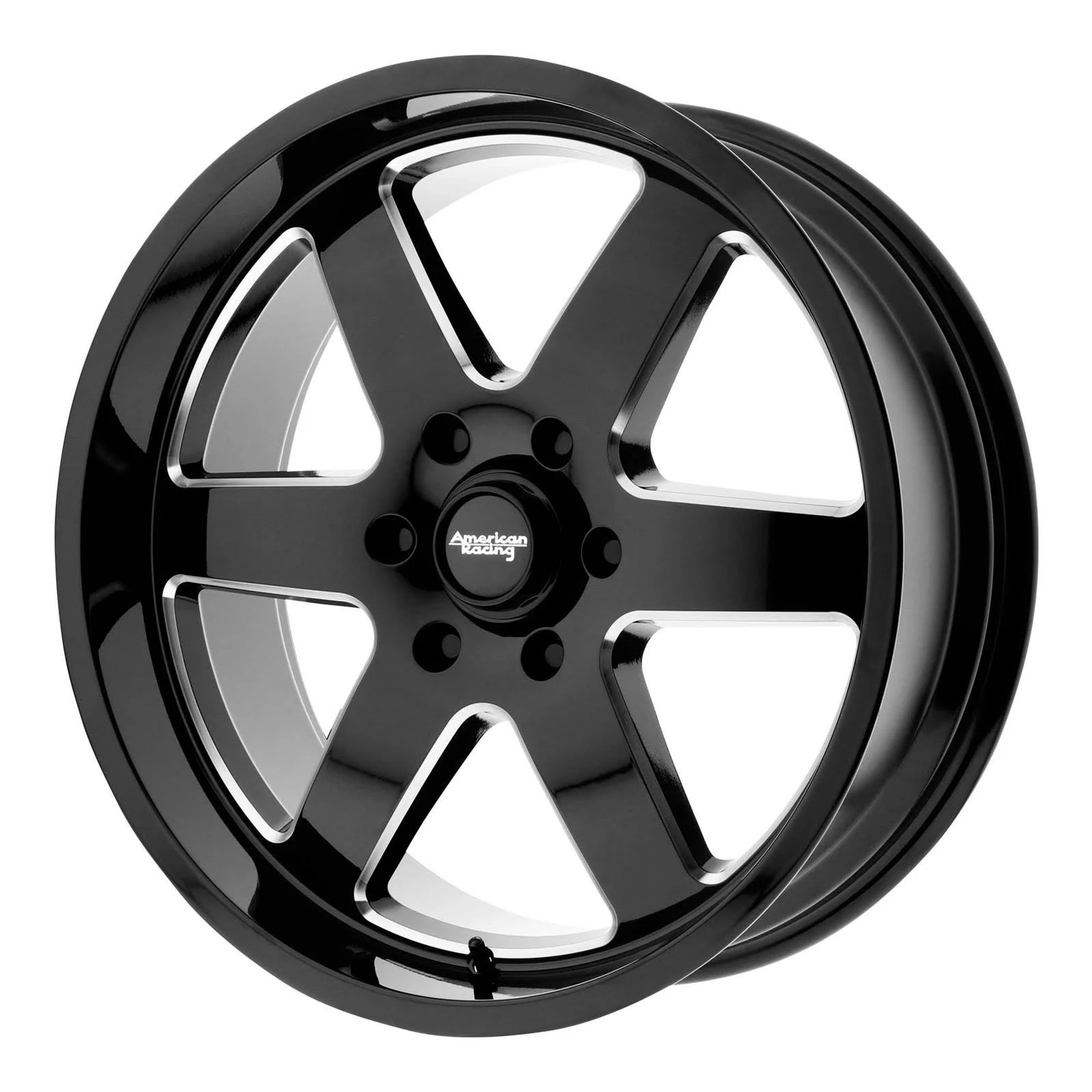 American Racing Ar926 Patrol Wheel 17x8.5 5x5x127 +0mm Gloss Black Milled